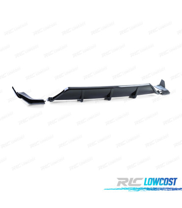 DIFFUSORE BMW X5 F15 12-18 LOOK M PERFORMANCE NERO LUCIDO