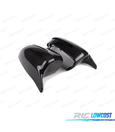 GUSCI SPECCHIETTI PER BMW G30 G31 G11 G12 15- LOOK M CARBONIO