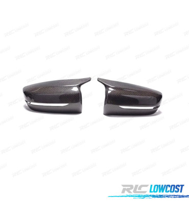 GUSCI SPECCHIETTI PER BMW G30 G31 G11 G12 15- LOOK M CARBONIO