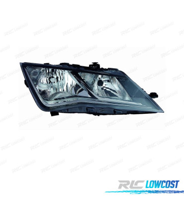 FANALE DESTRO PER SEAT LEON 12-16 FONDO NERO