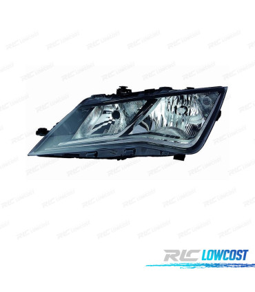 FANALE SINISTRO PER SEAT LEON 12-16 FONDO NERO