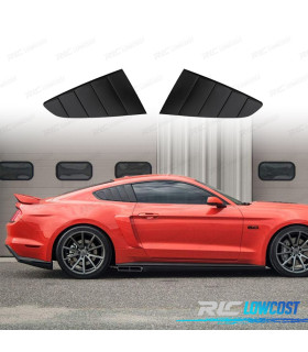 COPRI VETRI LATERALI FORD MUSTANG 15-22 LOOK GT500 NERO