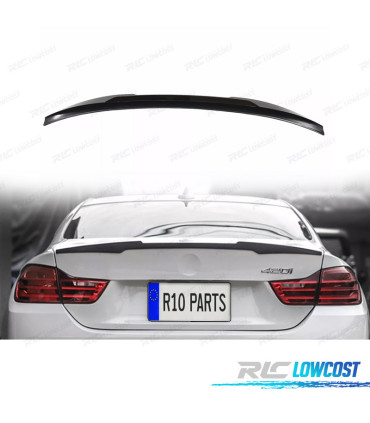 SPOILER ALERON BMW F36 LOOK M PERFORMANCE NERO LUCIDO