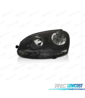 FANALE SINISTRO PER VOLKSWAGEN VW GOLF V 03-08 FONDO NERO