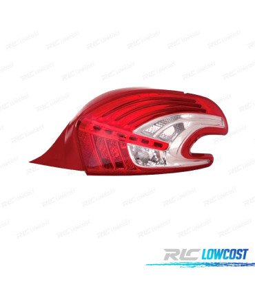 FANALE DESTRO PER PEUGEOT 208 12-15 A LED