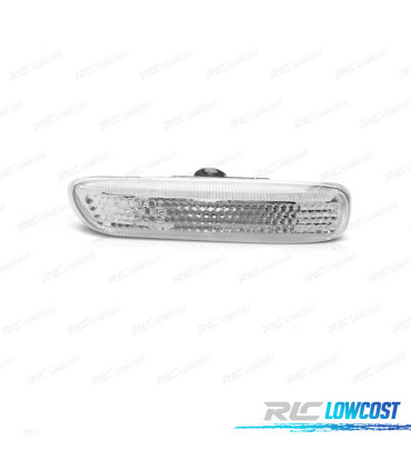 FANALE LATERALE SINISTRO PER BMW E46 98-01 SEDAN TOURING COUPE CABRIO BIANCO