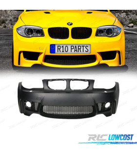 PARAURTI ANTERIORE BMW E81 E87 E82 E88 06-10 LOOK 1M SRA
