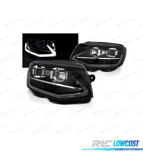 FARI VOLKSWAGEN VW T6 LUCE DIURNA CARAVELLE 15-19 NERO