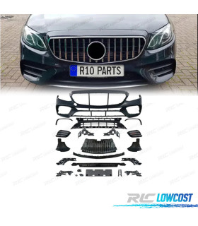 PARAURTI ANTERIORE PER MERCEDES W213 C238 16-18 LOOK E63 AMG PDC