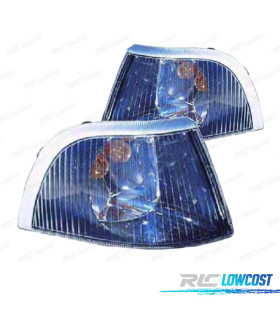 FRECCIE ANTERIORI VOLVO S40 96-00 VETRO CHIARO NERO