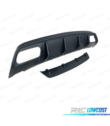 DIFFUSORE MERCEDES CLASSE A W176 AMG 12-18 LOOK A45 NERO OPACO