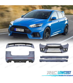 KIT CARROZZERIA PER FORD FOCUS 14-17 LOOK RS PDC SRA