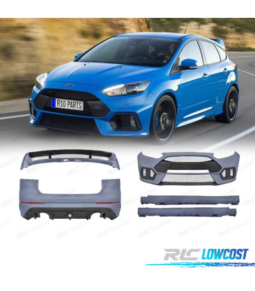 KIT CARROZZERIA PER FORD FOCUS 14-17 LOOK RS PDC SRA