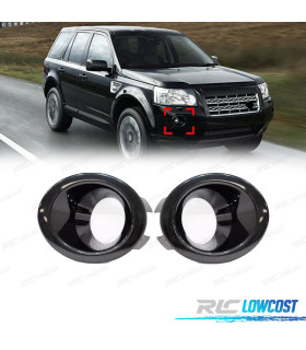 CORNICE PER FENDINEBBIA LAND ROVER FREELANDER 2 10-13 NERO LUCIDO