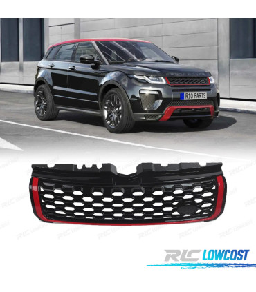GRIGLIA RANGE ROVER EVOQUE 10-18 LOOK DYNAMIC NERO ROSSO