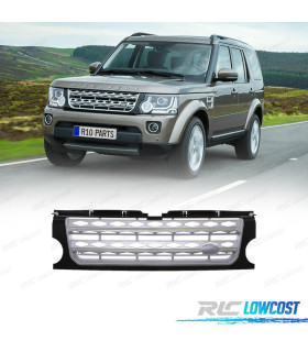 GRIGLIA LAND ROVER DISCOVERY III 05-09 LOOK DISCOVERY 4 NERO LUCIDO ARGENTO