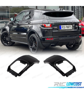 MODANATURA SCARICO RANGE ROVER EVOQUE 10-18 LOOK DINAMICO NERO