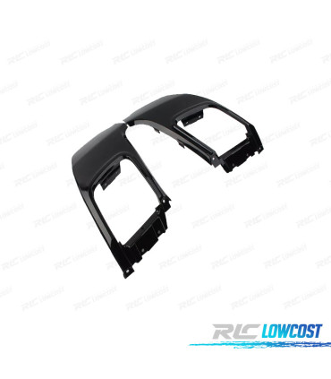 MODANATURA SCARICO RANGE ROVER EVOQUE 10-18 LOOK DINAMICO NERO