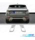 MODANATURA SCARICO RANGE ROVER EVOQUE 10-18 LOOK DINAMICO ARGENTO