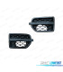 PRESE D'ARIA LATERALI LAND ROVER DISCOVERY IV 09-16 NERO LUCIDO