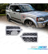 PRESE D'ARIA LATERALI LAND ROVER DISCOVERY IV 09-16 ARGENTO OPACO