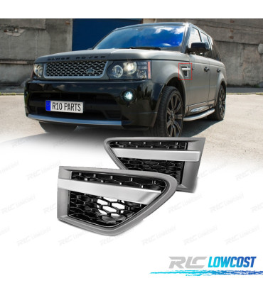 PRESE D'ARIA LATERALI RANGE ROVER SPORT 10-13 LOOK AUTOBIOGRAPHY NERO GRIGIO
