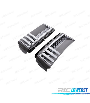 PRESE D'ARIA LATERALI PER RANGE ROVER VOGUE 05-12 GRIGIO OPACO CROMATO
