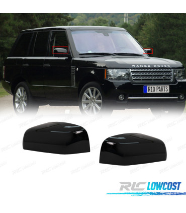 CALOTTE SPECCHIETTI RANGE ROVER VOGUE 10-12 NERO LUCIDO