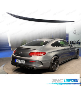 SPOILER ALA MERCEDES CLASSE C COUPÉ C205 14-17 AMG NERO LUCIDO