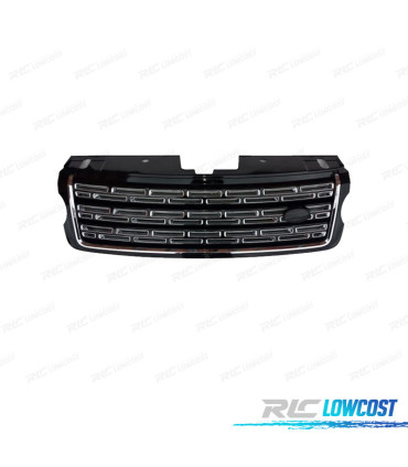 GRIGLIA RANGE ROVER VOGUE 13-17 LOOK SVA AUTOBIOGRAPHY NERO LUCIDO CROMATO