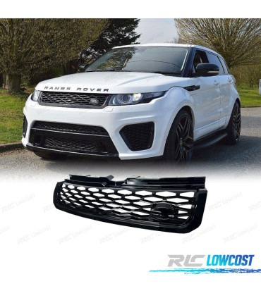 GRIGLIA RANGE ROVER EVOQUE 10-18 LOOK SVR NERO LUCIDO