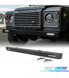 PARAURTI ANTERIORE LAND ROVER DEFENDER 83-16 CON LUCI LED