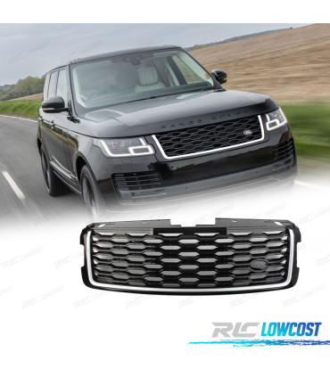 GRIGLIA RANGE ROVER VOGUE 18- NERO LUCIDO CROMATO