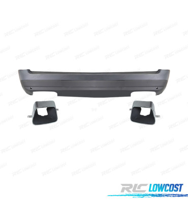 PARAURTI POSTERIORE RANGE ROVER VOGUE 18- + TERMINALI DI SCARICO