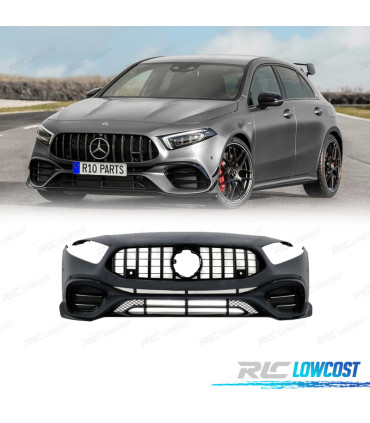 PARAURTI ANTERIORE MERCEDES CLASSE A W177 V177 18- LOOK AMG A45
