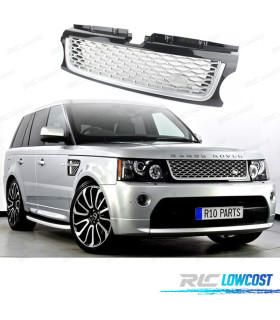 GRIGLIA PER RANGE ROVER SPORT 10-13 NERO LUCIDO ARGENTO