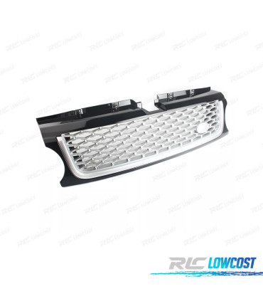 GRIGLIA PER RANGE ROVER SPORT 10-13 NERO LUCIDO ARGENTO