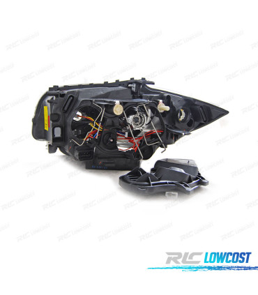 FARI BMW E81 E87 E82 E88 OCCHI ANGEL LED NERI