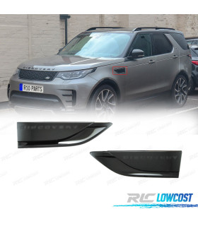 PRESE D'ARIA LATERALI PER LAND ROVER DISCOVERY V 17- LOOK DINAMICO NERO LUCIDO