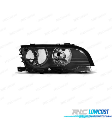 FARO DESTRO BMW SERIE 3 E46 COUPÉ CABRIO NERO