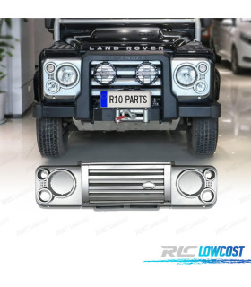 GRIGLIA PER LAND ROVER DEFENDER 90 110 83-16 ARGENTO