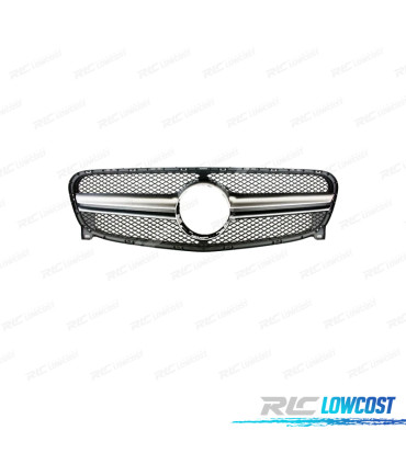 GRIGLIA MERCEDES CLASSE A W176 15-18 LOOK AMG A45 ARGENTO