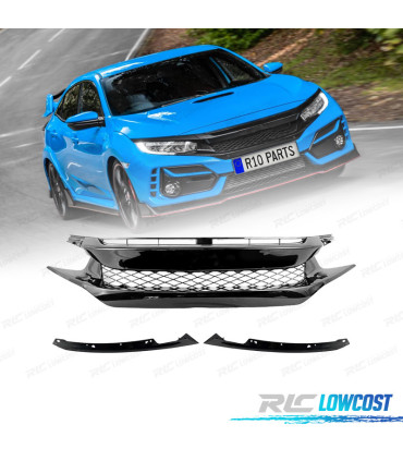 GRIGLIA PER HONDA CIVIC 16-20 LOOK TYPE R