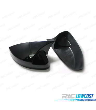 GUSCI SPECCHIETTI AUDI A3 17-20 LOOK RS3 NERO LUCIDO