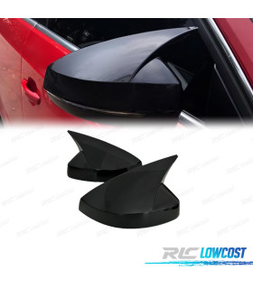GUSCI SPECCHIETTI AUDI A3 17-20 LOOK RS3 NERO LUCIDO