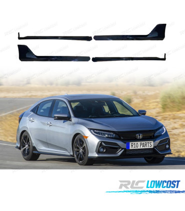 PROFILI LATERALI HONDA CIVIC 16-20 LOOK TYPE R