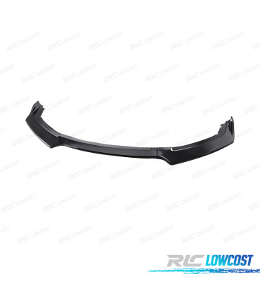 SPOILER LIP ANTERIORE HONDA CIVIC 19-21 LOOK TYPE R NERO LUCIDO