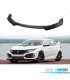 SPOILER LIP ANTERIORE HONDA CIVIC 19-21 LOOK TYPE R NERO LUCIDO