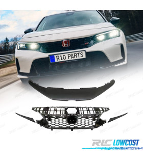 GRIGLIA PER HONDA CIVIC 22- LOOK TYPE R NERO LUCIDO