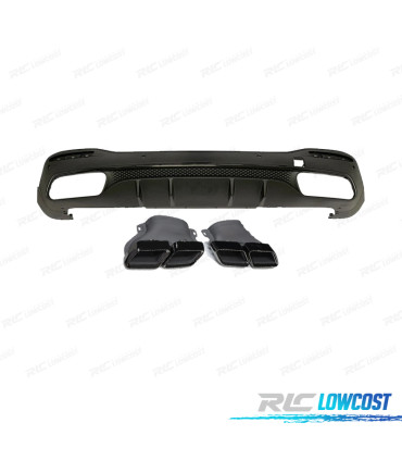 DIFFUSORE MERCEDES X167 20-24 - TERMINALI DI SCARICO